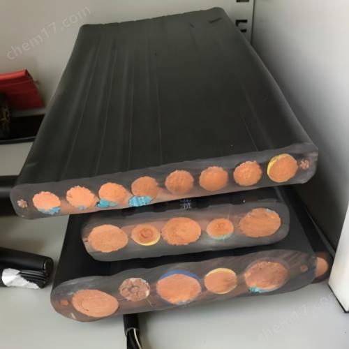 YFFBG-3*70 1*25鋼絲繩抗拉扁平軟電纜